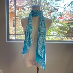 Coolibar Sun Protective UPF 50+ Wrap Scarf in Teal